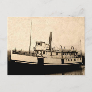 Carte Postale Vintage Steamboat Islander