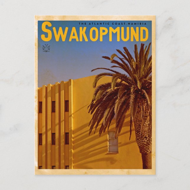 Carte postale vintage Swakopmund Travel (Devant)