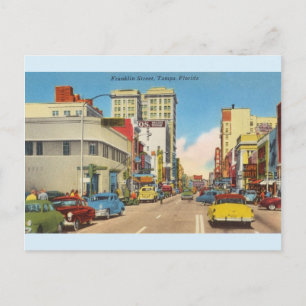Carte postale vintage Tampa, Floride