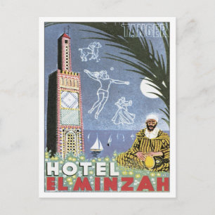 Carte Postale Vintage Tanger Maroc