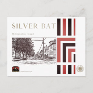 Carte Postale Vintage train postcard