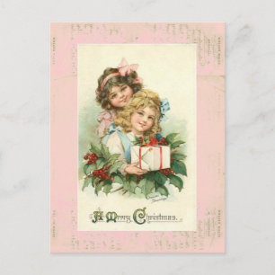 Carte postale Vintage "Un joyeux Noël"