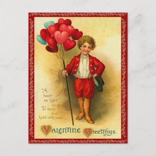 Carte postale vintage Valentine