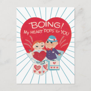 Carte postale vintage Valentines