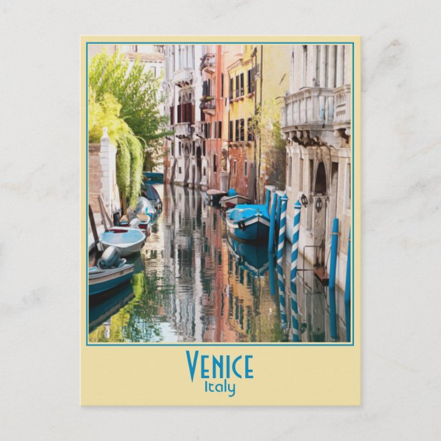 Carte postale Vintage Venice, Italie (Devant)