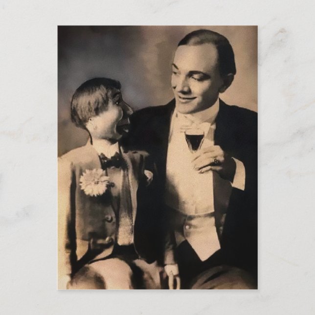 Carte postale vintage Ventriloquist Dumi (Devant)