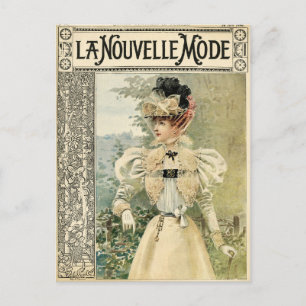 Carte Postale Vintage Victoriana Le Nouvelle Monde