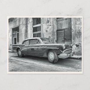 Carte Postale Vintage vieille voiture