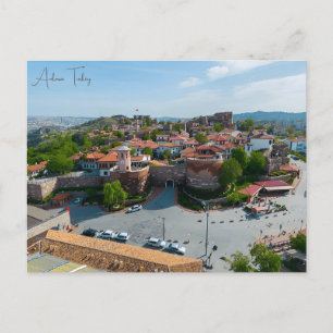 Carte Postale Vintage ville de voyage Ankara Turquie vacances ré