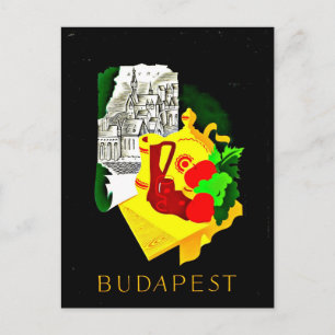 Carte postale Vintage voyage-Budapest