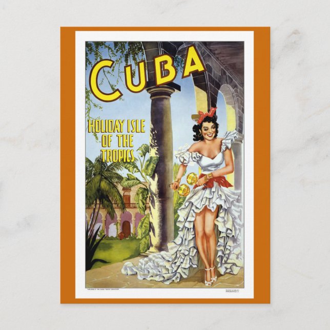 Carte Postale Vintage voyage Cuba (Devant)