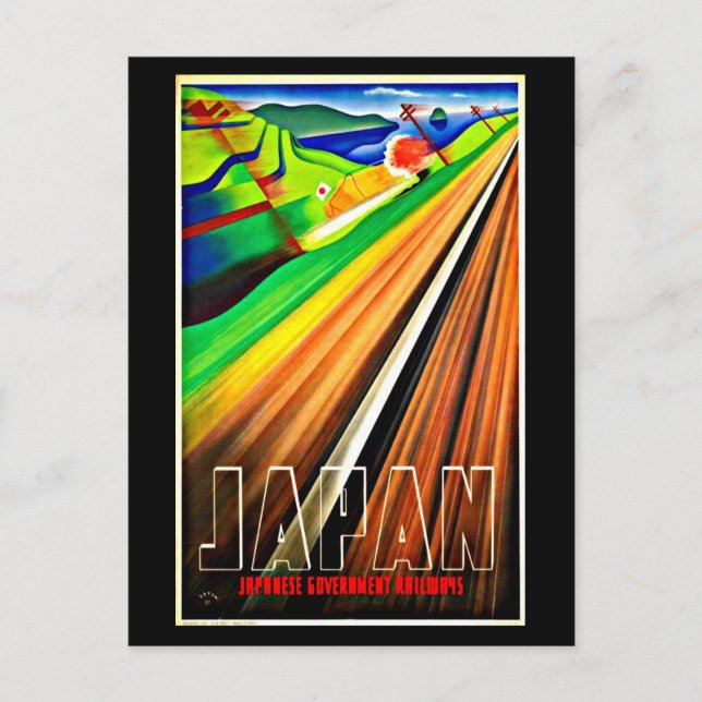 Carte postale Vintage voyage-Japon (Devant)