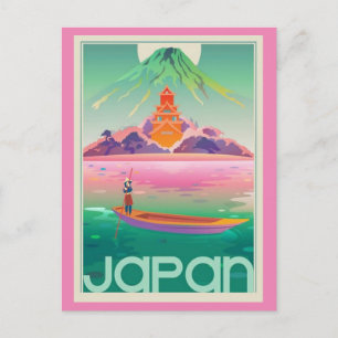 Carte Postale Vintage voyage JAPON