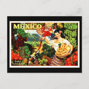 Carte postale Vintage voyage-Mexique 2
