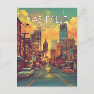 Carte postale Vintage voyage Nashville Tennessee