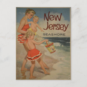 Carte postale Vintage voyage New Jersey