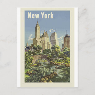 Carte postale Vintage voyage New York USA