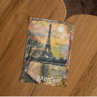 Vintage voyage romantique Paris France