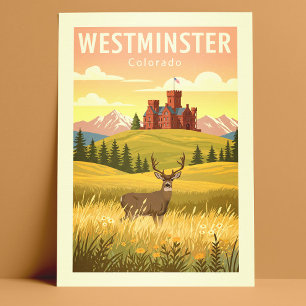 Carte Postale Vintage Westminster Colorado