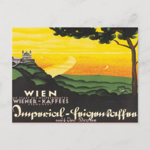 Carte Postale Vintage Wien Autriche