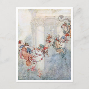 Carte Postale Vintage William H. Robinson A Sweet Changling