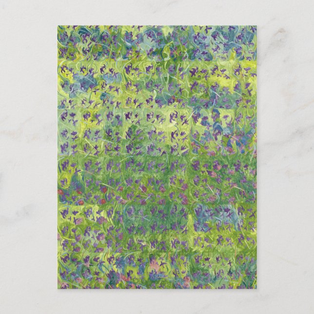 Carte Postale Violets doux 2012 (Devant)