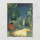 Carte Postale Violette dormant dans la forêt (Devant)