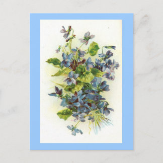 Carte Postale violettes