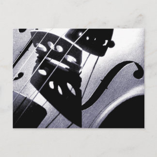Carte postale Violon