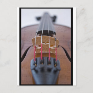 Carte Postale Violon