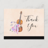 Violon, Chaussures de ballet, et papillons