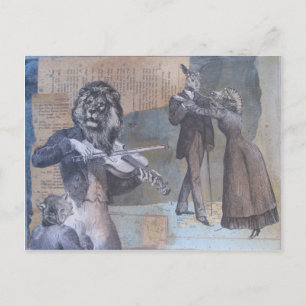 Carte Postale Violoniste