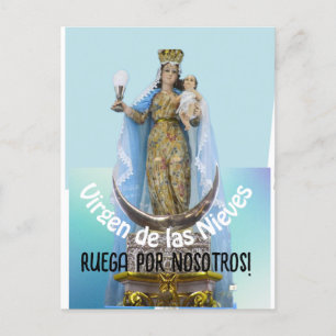 Carte Postale Virgen de las Nieves