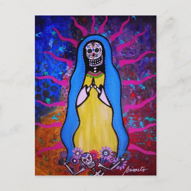 CARTE POSTALE VIRGEN GUADALUPE (Devant)