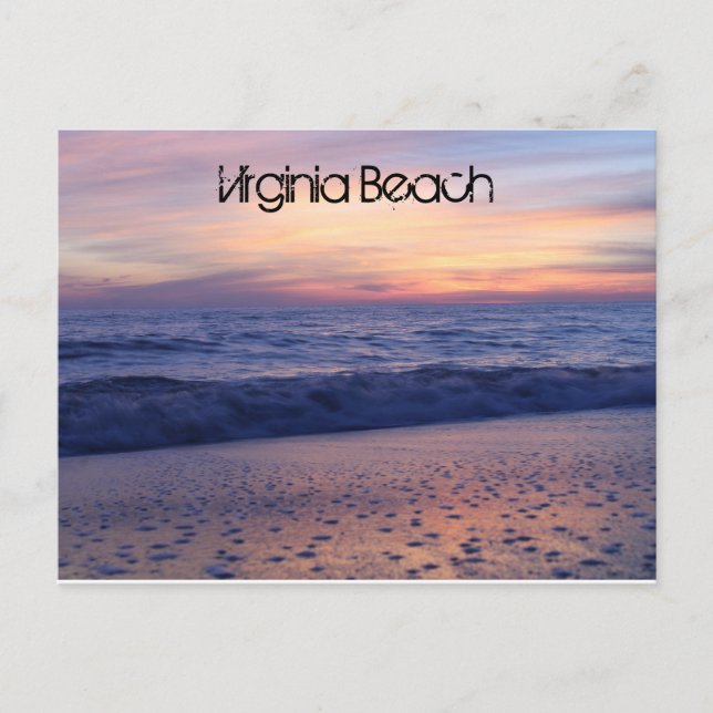 Carte Postale Virginia Beach Sunrise (Devant)