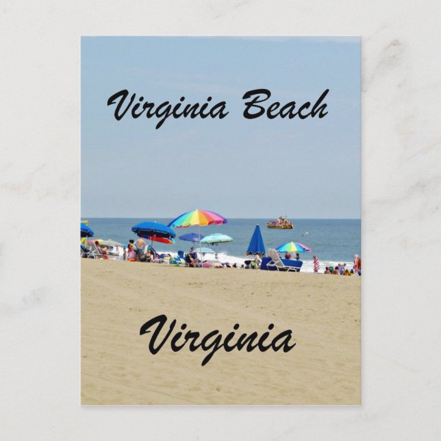 Carte Postale Virginia Beach, Virginia (Devant)