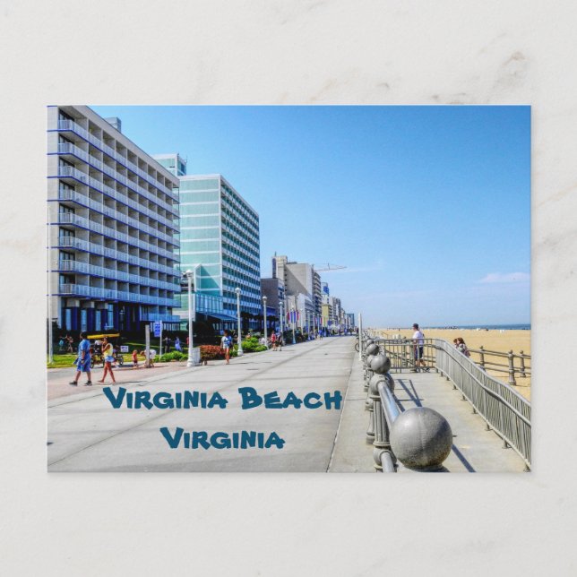 Carte Postale Virginia Beach, Virginia (Devant)