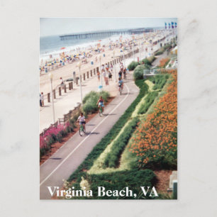 Carte Postale Virginia Beach Virginia Post card from 1992