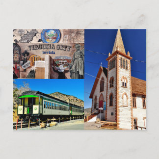Carte postale Virginia City, Nevada
