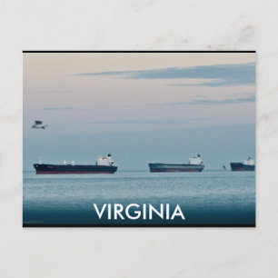 CARTE POSTALE VIRGINIE