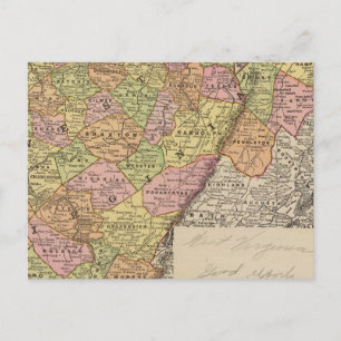 Carte Postale Virginie-Occidentale