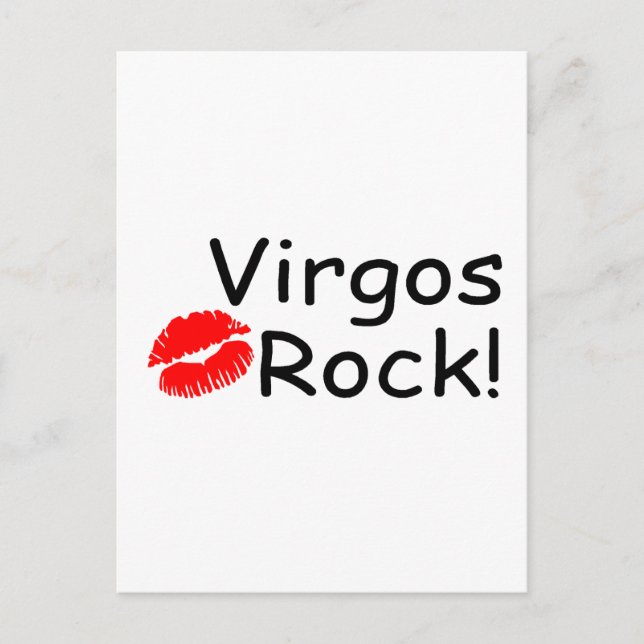 Carte Postale Virgos Rock (Devant)
