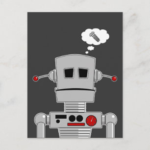 Carte postale Vis Robot