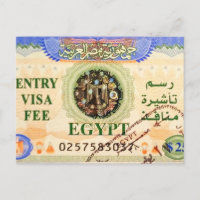 Visa de tourisme avec cachet pour l'entrée dans l'