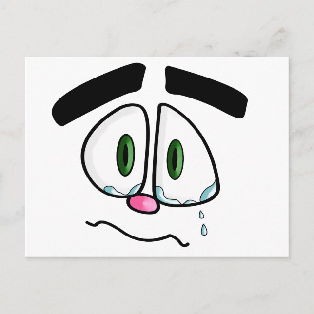 Carte Postale Visage (Devant)
