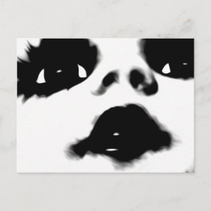 Carte Postale Visage 