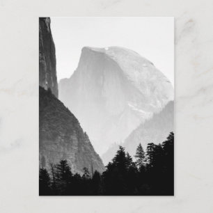 Carte Postale Visage de roche demi-dôme Iconique   Yosemite Vall