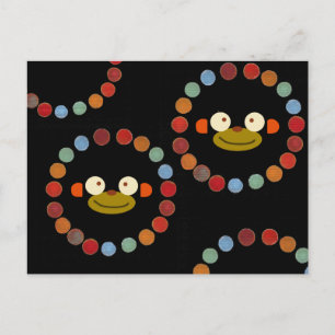 Carte Postale Visage de singe !