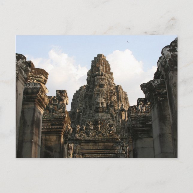 Carte Postale visage du cambodge angkor (Devant)