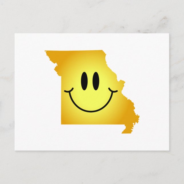 Carte Postale Visage du Missouri (Devant)